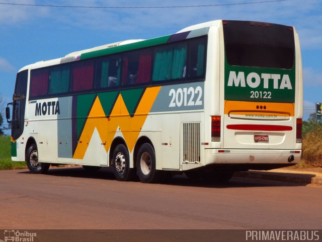 Viação Motta 20122 na cidade de Rondonópolis, Mato Grosso, Brasil, por Alexandre Rodrigo. Número da foto: #2403157.