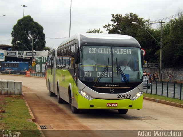 SM Transportes 20479 na cidade de Belo Horizonte, Minas Gerais, Brasil, por Adão Raimundo Marcelino. Número da foto: #2406905.