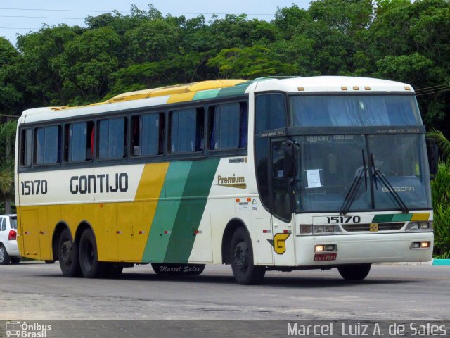 Empresa Gontijo de Transportes 15170 na cidade de Porto Seguro, Bahia, Brasil, por Marcel  Sales. ID da foto: 2406438.