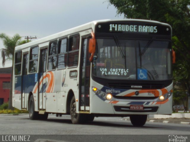 SBC Trans 1675 na cidade de São Bernardo do Campo, São Paulo, Brasil, por Luis Nunez. Número da foto: #2406970.