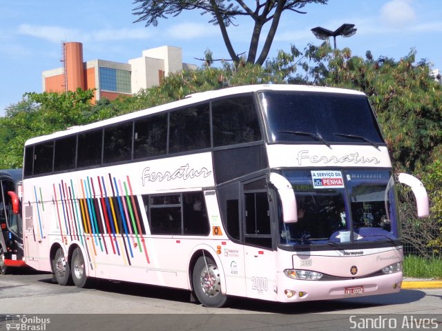 Ferratur - Ferrari Turismo 2000 na cidade de São Paulo, São Paulo, Brasil, por Sandro Alves. Número da foto: #2405683.