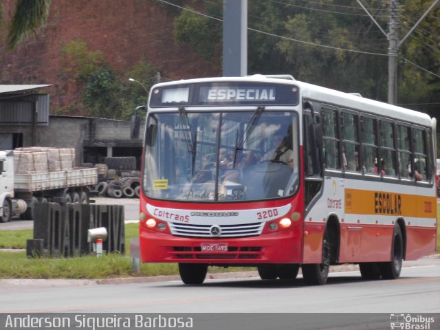Coltrans - Colatina Transportes 3200 na cidade de João Neiva, Espírito Santo, Brasil, por Anderson Siqueira Barbosa. Número da foto: #2406631.
