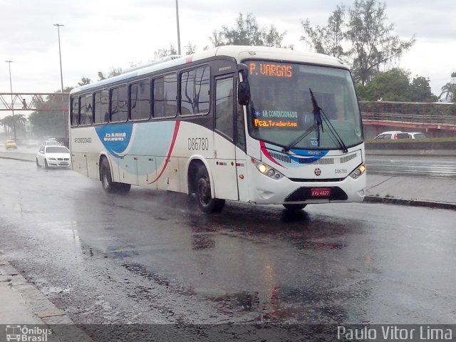 Auto Viação Jabour D86780 na cidade de Rio de Janeiro, Rio de Janeiro, Brasil, por Paulo Vitor Lima. Número da foto: #2405911.