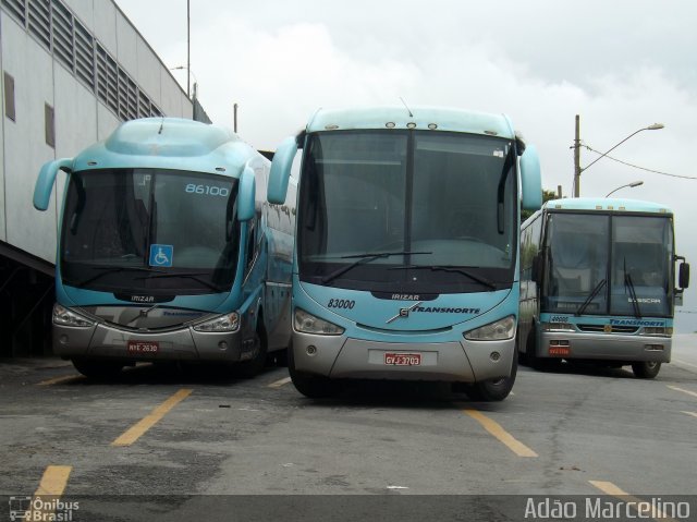 Transnorte - Transporte e Turismo Norte de Minas 83000 na cidade de Belo Horizonte, Minas Gerais, Brasil, por Adão Raimundo Marcelino. ID da foto: 2406733.