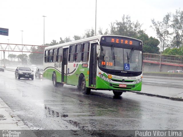 Expresso Real Rio RJ 133.129 na cidade de Rio de Janeiro, Rio de Janeiro, Brasil, por Paulo Vitor Lima. ID da foto: 2405849.