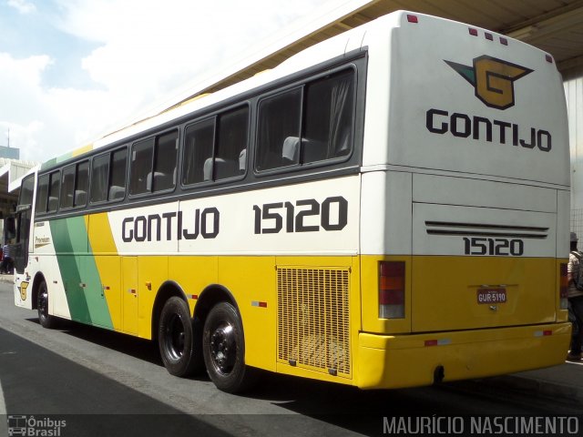 Empresa Gontijo de Transportes 15120 na cidade de Belo Horizonte, Minas Gerais, Brasil, por Maurício Nascimento. ID da foto: 2409786.