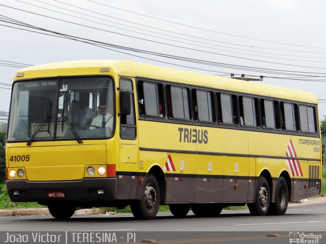 Viação Itapemirim 41005 na cidade de Teresina, Piauí, Brasil, por João Victor. ID da foto: 2408281.