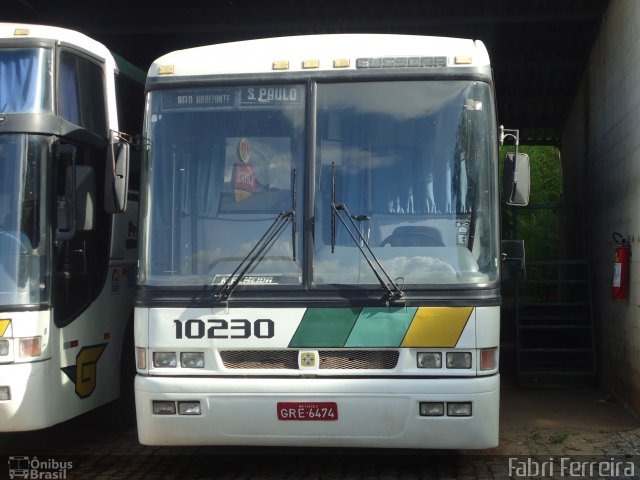 Empresa Gontijo de Transportes 10230 na cidade de João Monlevade, Minas Gerais, Brasil, por Fabri Ferreira. ID da foto: 2408136.