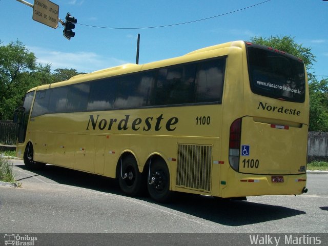 Viação Nordeste 1100 na cidade de João Pessoa, Paraíba, Brasil, por Walky Martins Nascimento. ID da foto: 2408192.