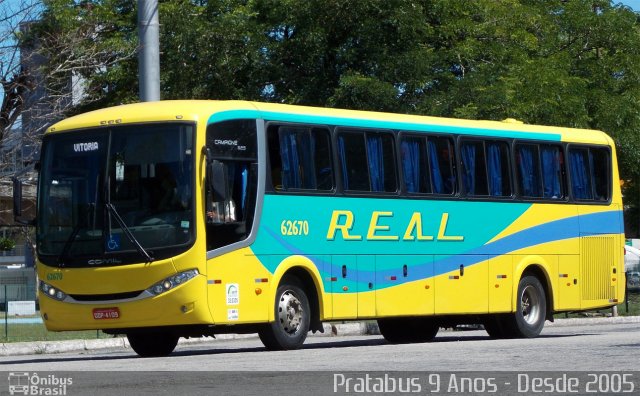 Viação Real Ita 62670 na cidade de Vitória, Espírito Santo, Brasil, por Cristiano Soares da Silva. Número da foto: #2408119.