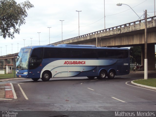 Viação Águia Branca 23200 na cidade de Vitória, Espírito Santo, Brasil, por Matheus Mendes. Número da foto: #2407572.