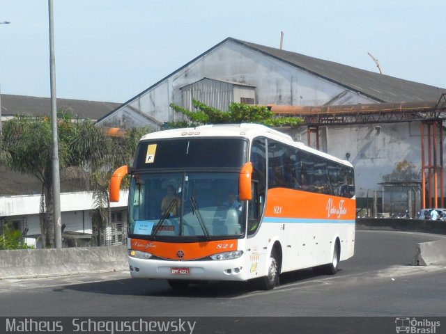 Viação Vale do Tietê 821 na cidade de Santos, São Paulo, Brasil, por Matheus  Scheguschewsky. ID da foto: 2407681.