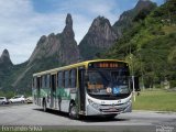 Viação Dedo de Deus 64 na cidade de Teresópolis, Rio de Janeiro, Brasil, por Fernando Silva. ID da foto: :id.