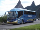 Expresso Angrense RJ 637.015 na cidade de Teresópolis, Rio de Janeiro, Brasil, por Fernando Silva. Número da foto: #:id.