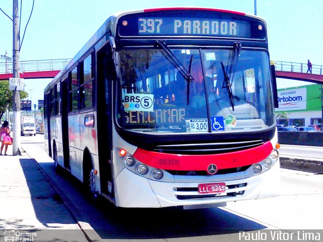 Transportes Campo Grande D53511 na cidade de Rio de Janeiro, Rio de Janeiro, Brasil, por Paulo Vitor Lima. Número da foto: #2453826.