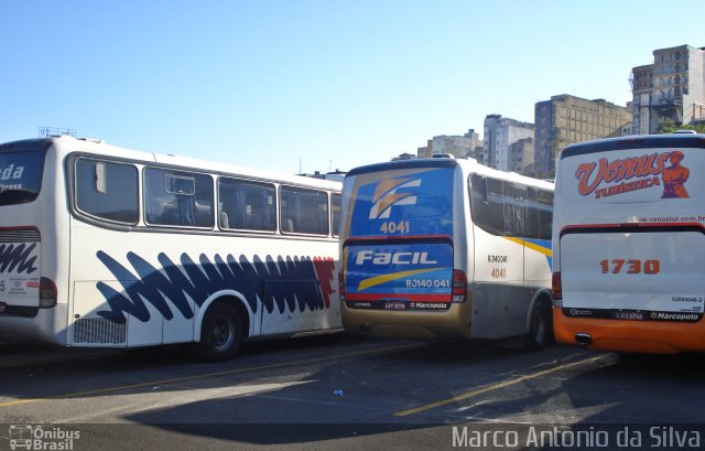 Fácil Transportes e Turismo RJ 140.041 na cidade de Aparecida, São Paulo, Brasil, por Marco Antonio da Silva. Número da foto: #2454065.