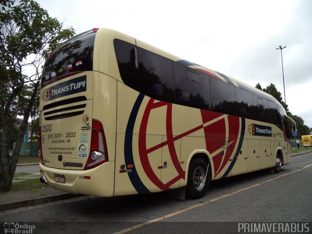 TransTupi Turismo e Fretamento 2500 na cidade de Curitiba, Paraná, Brasil, por Alexandre Rodrigo. Número da foto: #2454545.