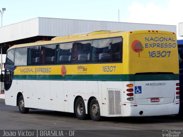 Nacional Expresso 16307 na cidade de Brasília, Distrito Federal, Brasil, por João Victor. ID da foto: 2470770.