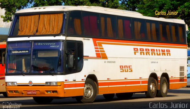 Viação Paraúna 905 na cidade de Goiânia, Goiás, Brasil, por Carlos Júnior. Número da foto: #2470728.