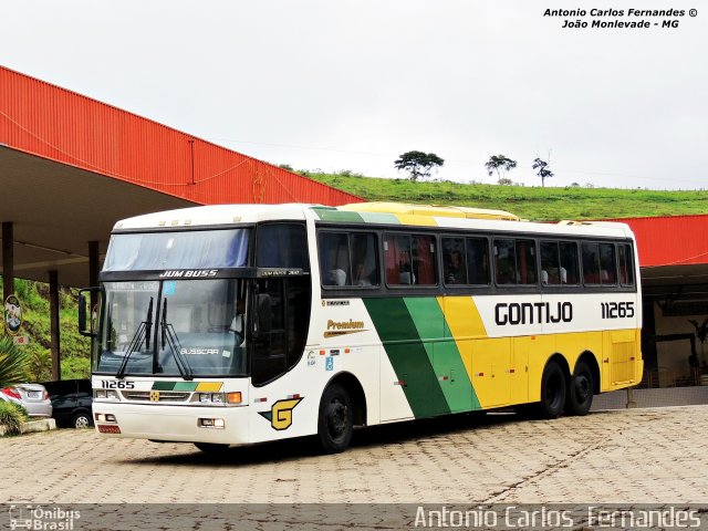 Empresa Gontijo de Transportes 11265 na cidade de João Monlevade, Minas Gerais, Brasil, por Antonio Carlos Fernandes. ID da foto: 2470553.