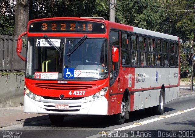 Nova Aliança  4 > Empresa de Transportes Novo Horizonte 4 4327 na cidade de São Paulo, São Paulo, Brasil, por Cristiano Soares da Silva. Número da foto: #2470404.