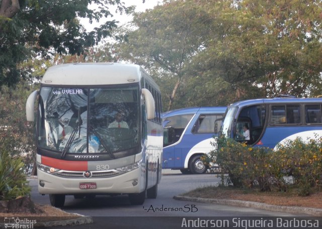 Viação Alvorada 830 na cidade de Vitória, Espírito Santo, Brasil, por Anderson Siqueira Barbosa. Número da foto: #2470628.