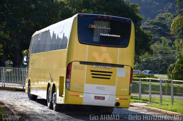 Viação Itapemirim 49005 na cidade de Juiz de Fora, Minas Gerais, Brasil, por Giovanini Mendes do Carmo. ID da foto: 2471117.