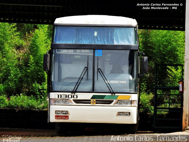 Empresa Gontijo de Transportes 11300 na cidade de João Monlevade, Minas Gerais, Brasil, por Antonio Carlos Fernandes. ID da foto: 2470558.