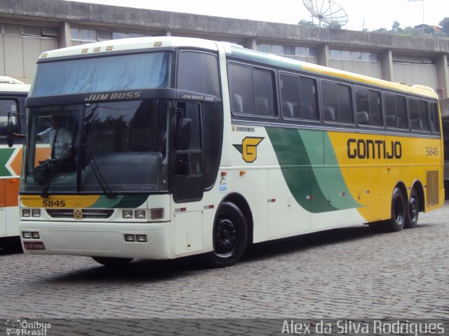 Empresa Gontijo de Transportes 5845 na cidade de Belo Horizonte, Minas Gerais, Brasil, por Alex da Silva Rodrigues. Número da foto: #2473223.