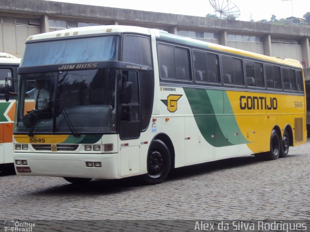 Empresa Gontijo de Transportes 5845 na cidade de Belo Horizonte, Minas Gerais, Brasil, por Alex da Silva Rodrigues. ID da foto: 2473223.