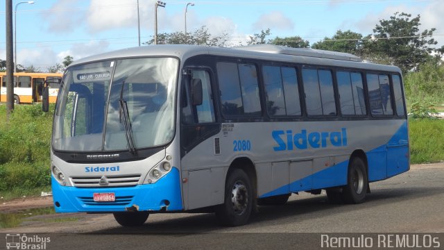 Sideral Transportes e Turismo 2080 na cidade de São Luís, Maranhão, Brasil, por Romulo de Oliveira Clementino. Número da foto: #2472660.