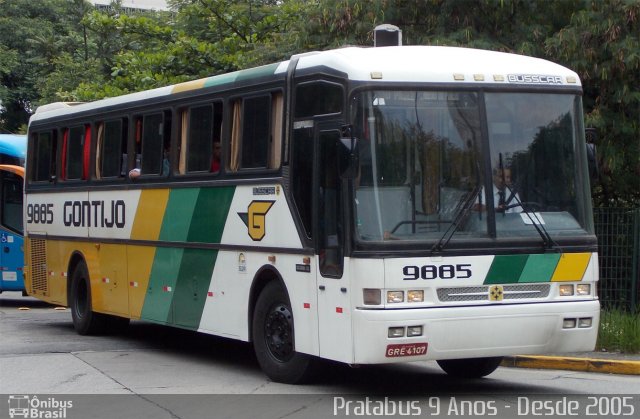 Empresa Gontijo de Transportes 9885 na cidade de São Paulo, São Paulo, Brasil, por Cristiano Soares da Silva. ID da foto: 2471770.