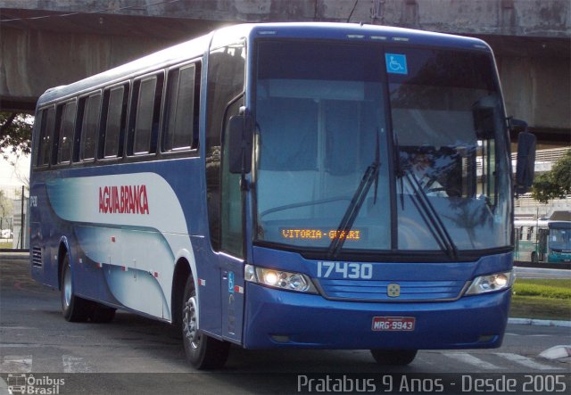 Viação Águia Branca 17430 na cidade de Vitória, Espírito Santo, Brasil, por Cristiano Soares da Silva. Número da foto: #2473412.