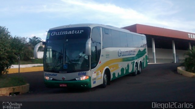 Guimatur Turismo 6600 na cidade de Lucélia, São Paulo, Brasil, por Diego Carlos Oliveira. ID da foto: 2474636.