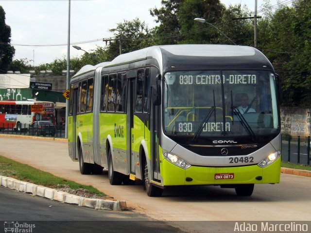 SM Transportes 20482 na cidade de Belo Horizonte, Minas Gerais, Brasil, por Adão Raimundo Marcelino. Número da foto: #2474823.