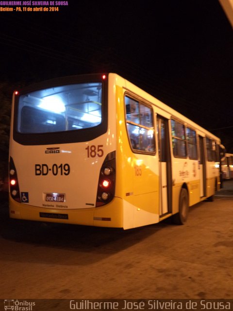 Belém Rio Transportes BD-019 na cidade de Belém, Pará, Brasil, por Guilherme José Silveira de Sousa. ID da foto: 2474230.