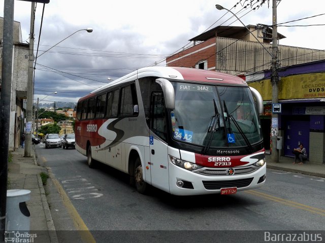 Viação Serro 27313 na cidade de Belo Horizonte, Minas Gerais, Brasil, por Rodrigo Barraza. Número da foto: #2474625.