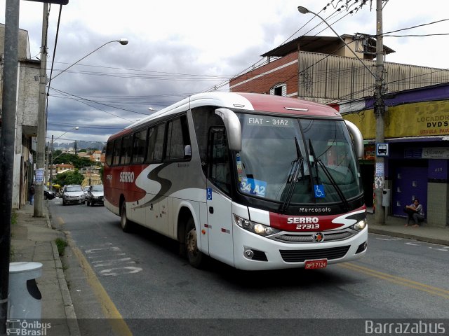 Viação Serro 27313 na cidade de Belo Horizonte, Minas Gerais, Brasil, por Rodrigo Barraza. ID da foto: 2474625.