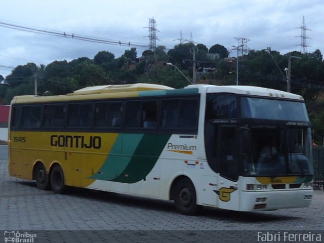 Empresa Gontijo de Transportes 15415 na cidade de Governador Valadares, Minas Gerais, Brasil, por Fabri Ferreira. ID da foto: 2474258.