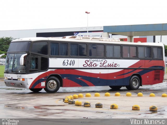 Expresso São Luiz 6340 na cidade de Goiânia, Goiás, Brasil, por Vitor Nunes . Número da foto: #2473491.