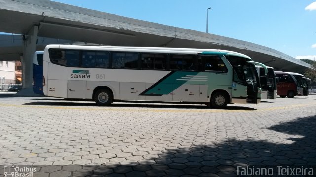 Santa Fé Transportes 061 na cidade de Belo Horizonte, Minas Gerais, Brasil, por Fabiano Teixeira. Número da foto: #2477101.