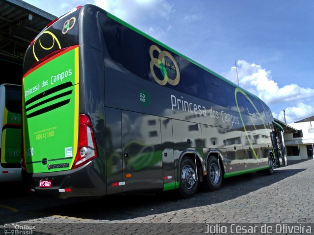 Expresso Princesa dos Campos 6430 na cidade de Ponta Grossa, Paraná, Brasil, por Júlio César de Oliveira. Número da foto: #2476311.