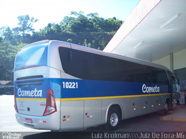 Viação Cometa 10221 na cidade de Juiz de Fora, Minas Gerais, Brasil, por Luiz Krolman. Número da foto: #2476880.
