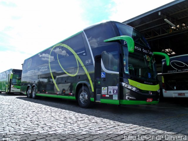 Expresso Princesa dos Campos 6430 na cidade de Ponta Grossa, Paraná, Brasil, por Júlio César de Oliveira. ID da foto: 2476314.