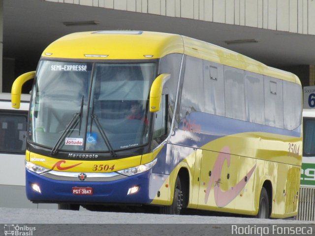 Coletivo Transportes 3504 na cidade de Caruaru, Pernambuco, Brasil, por Rodrigo Fonseca. Número da foto: #2476539.