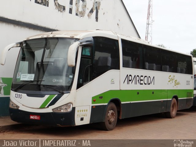 Viação Nossa Senhora Aparecida 1310 na cidade de Imperatriz, Maranhão, Brasil, por João Victor. Número da foto: #2475926.