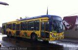 Londrisul Transportes Coletivos Scania na cidade de Londrina, Paraná, Brasil, por André Aguirra Taioqui. ID da foto: :id.