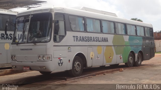 Transbrasiliana Transportes e Turismo 3853 na cidade de São Luís, Maranhão, Brasil, por Romulo de Oliveira Clementino. ID da foto: 2478380.