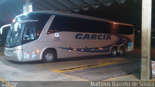 Viação Garcia 7876 na cidade de Americana, São Paulo, Brasil, por Matheus Barreto de Souza. Número da foto: #2478137.