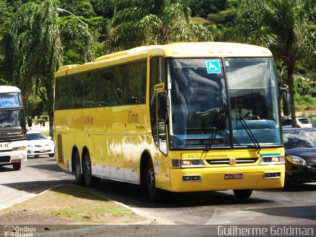 Viação Itapemirim 44067 na cidade de Viana, Espírito Santo, Brasil, por Guilherme Goldman. ID da foto: 2478672.